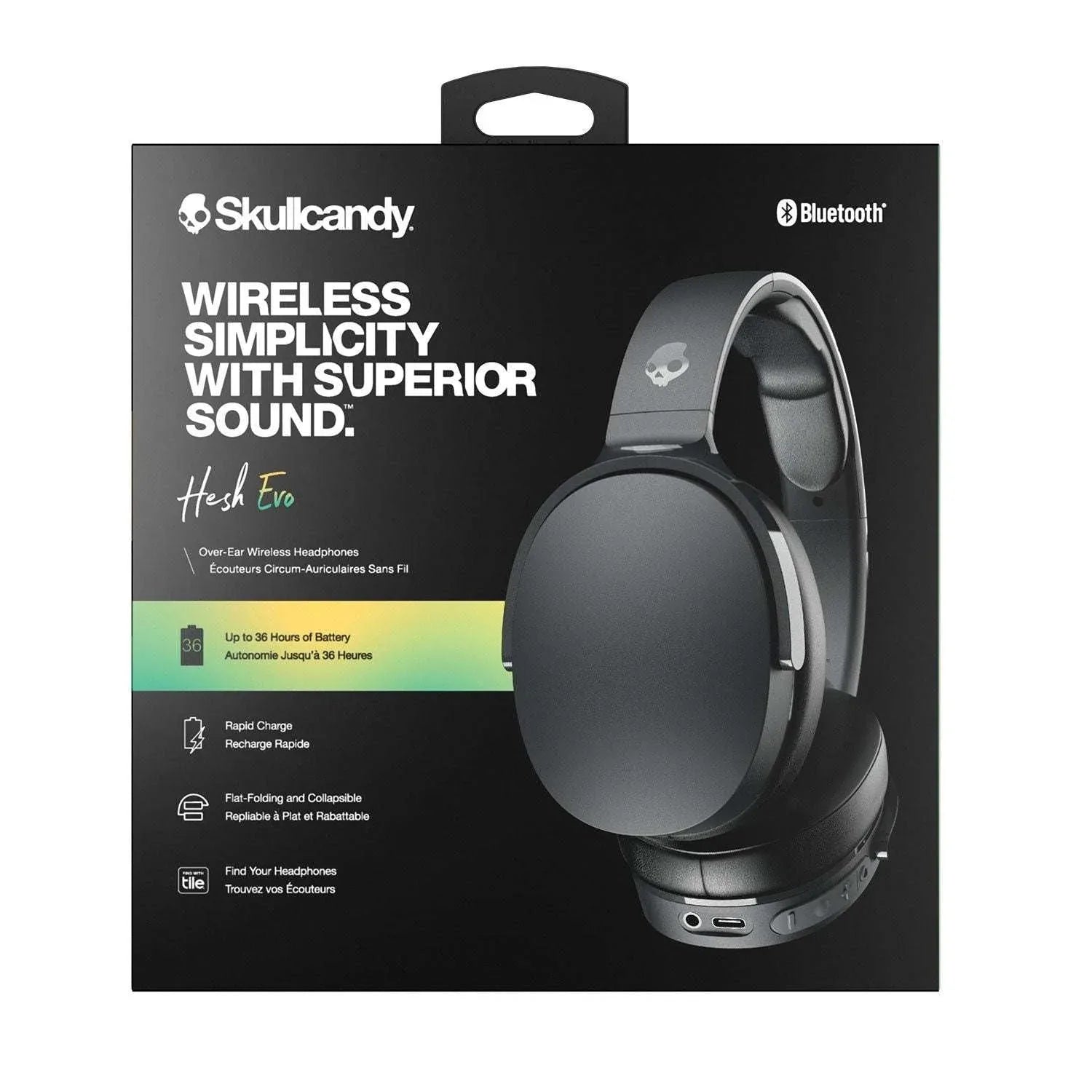 Skullcandy Hesh Evo Wireless Over-Ear Bluetooth Headphones - USA MEGA SHOP