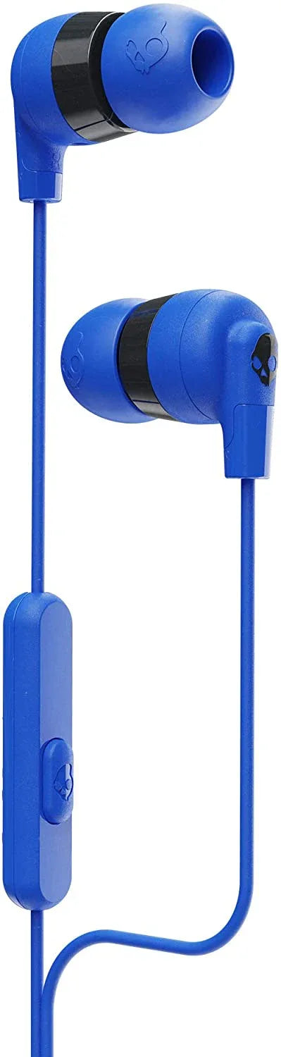 Skullcandy - Ink'D+ Wired In-Ear Headphone, Compatible with Bluetooth Devices and Computers - Sleek Black Earphones for High-Fidelity Audio and Calls