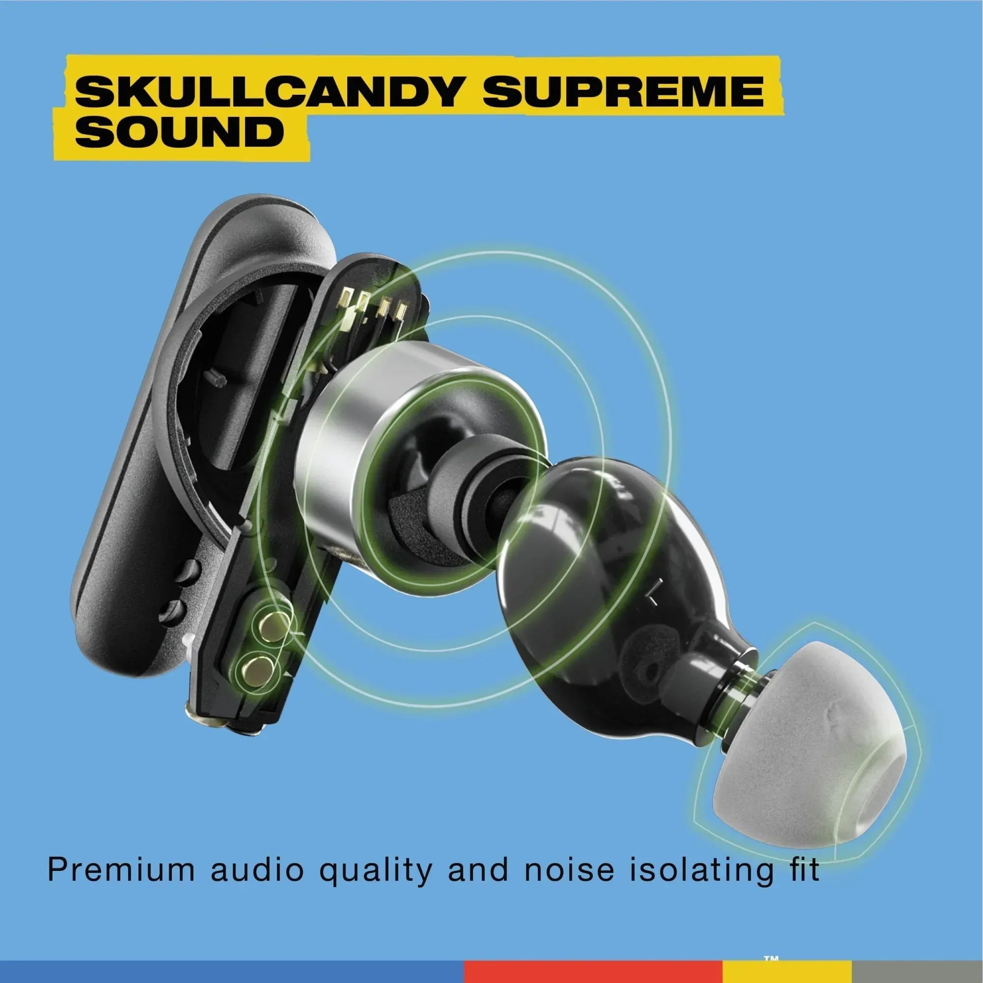 Skullcandy Smokin' Buds XT True Wireless in-Ear Earbuds