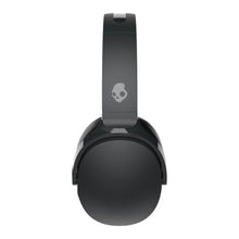 Over-ear headphones with padded headband and circular earcups, dark finish