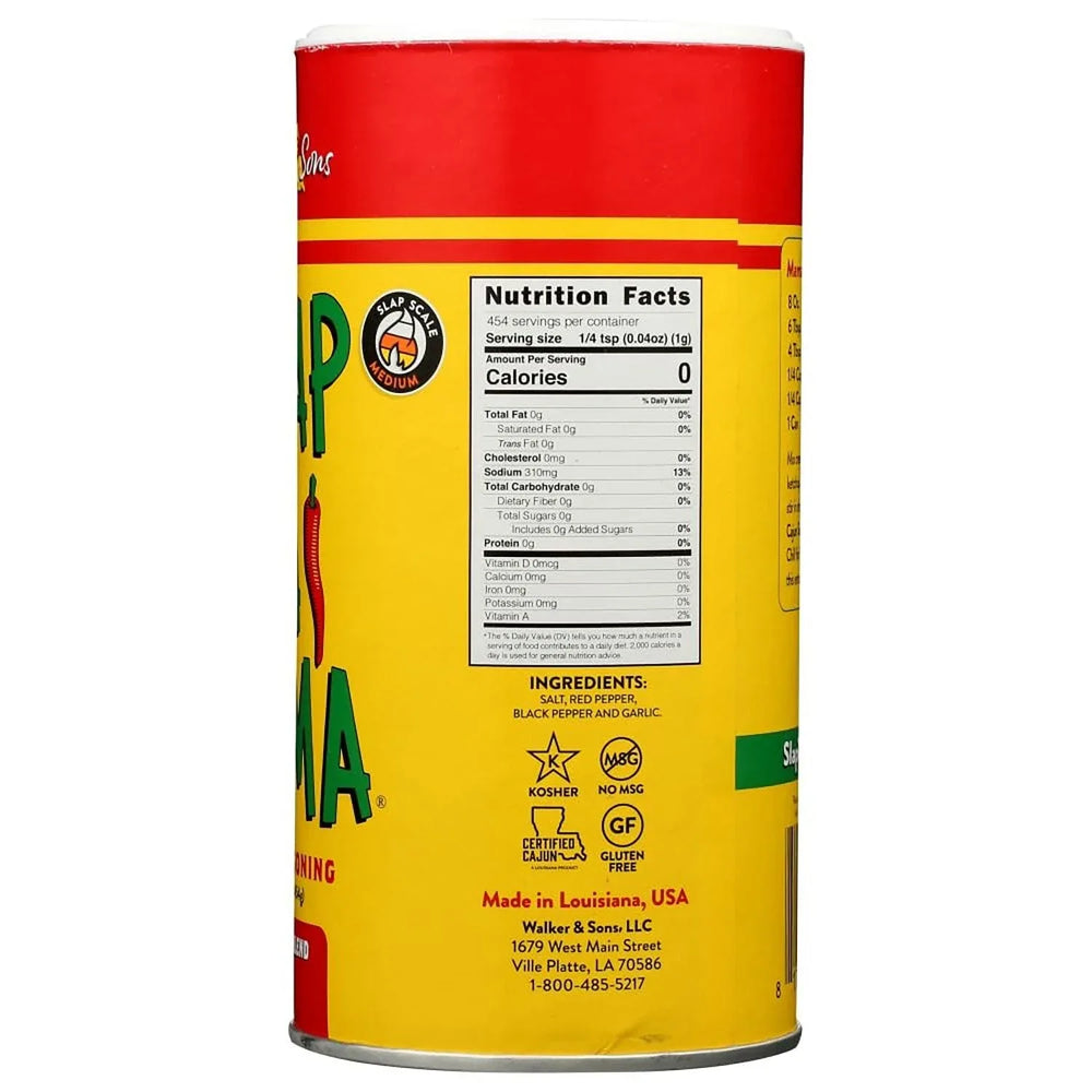 Slap Ya Mama Cajun Seasoning 16 oz. - USA MEGA SHOP