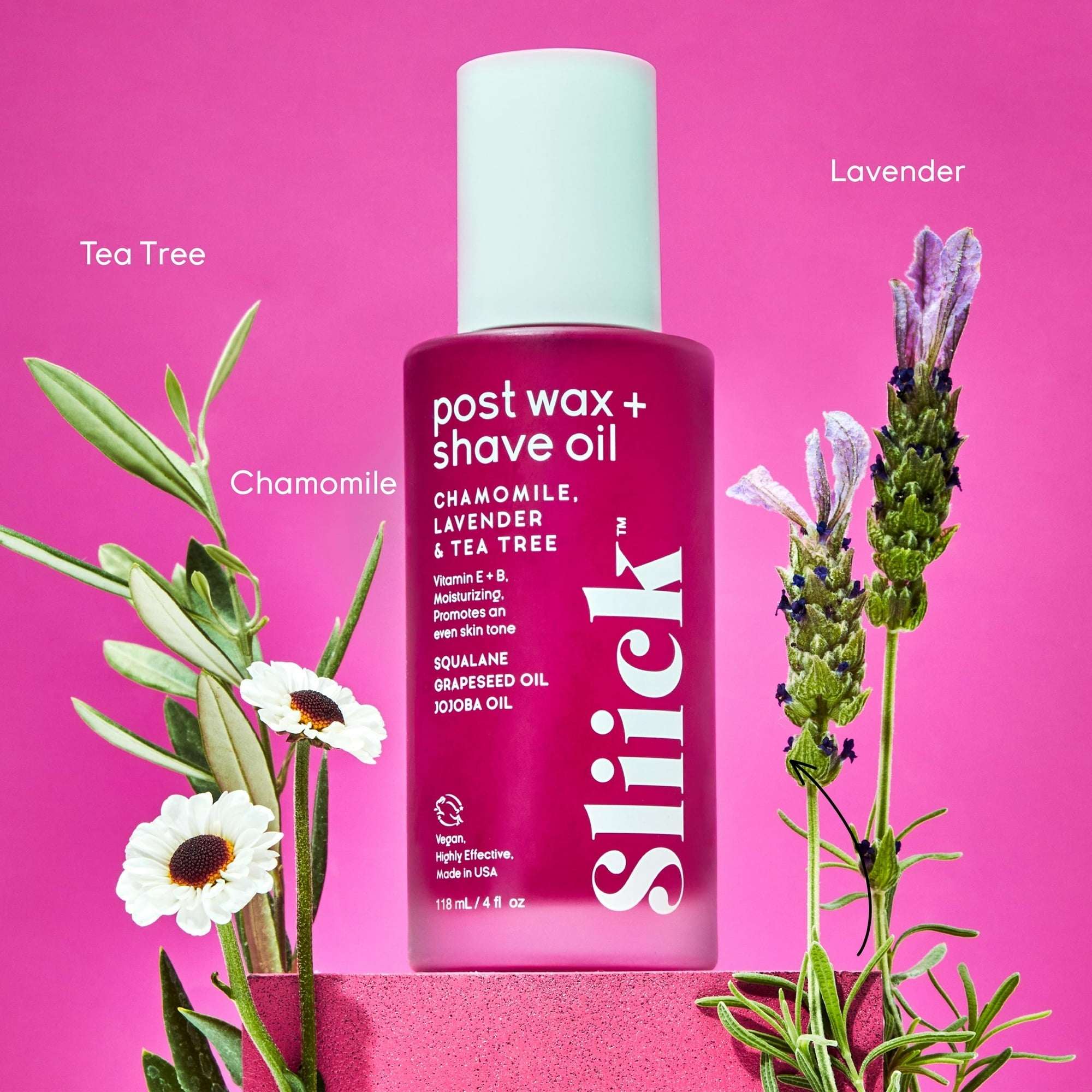 Sliick Post Wax and Shave Oil, Hydrating Aftershave Oil , 4oz