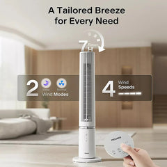 Pelonis 40" SmartClean Tower Fan