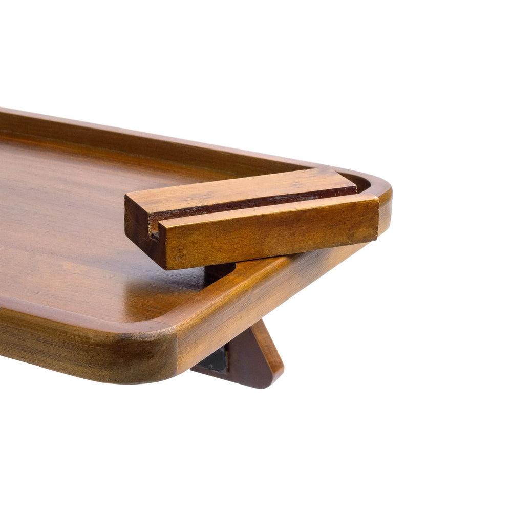 Smart Design Acacia Armrest Tray - USA MEGA SHOP