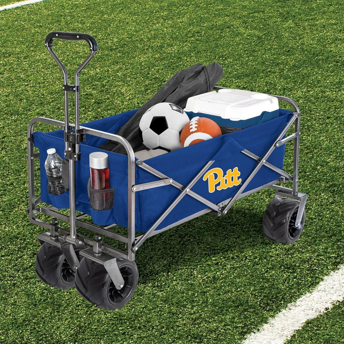 Smart Design NCAA Heavy-Duty Collapsible Sports Wagon - USA MEGA SHOP