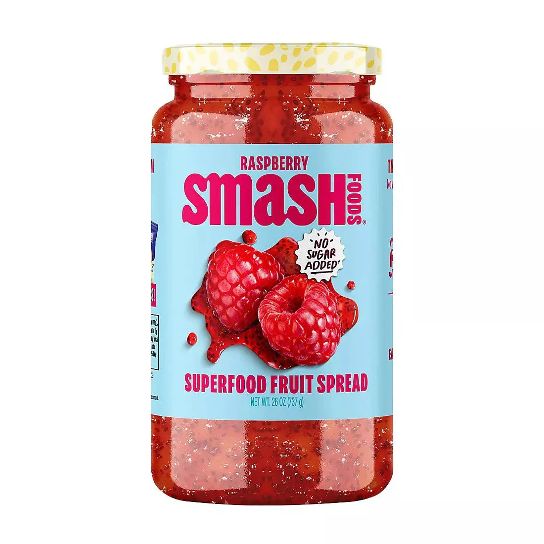 Smash Foods Raspberry Superfood Fruit Spread, 26 oz. - USA MEGA SHOP