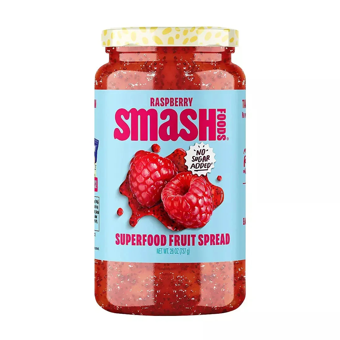 Smash Foods Raspberry Superfood Fruit Spread, 26 oz.