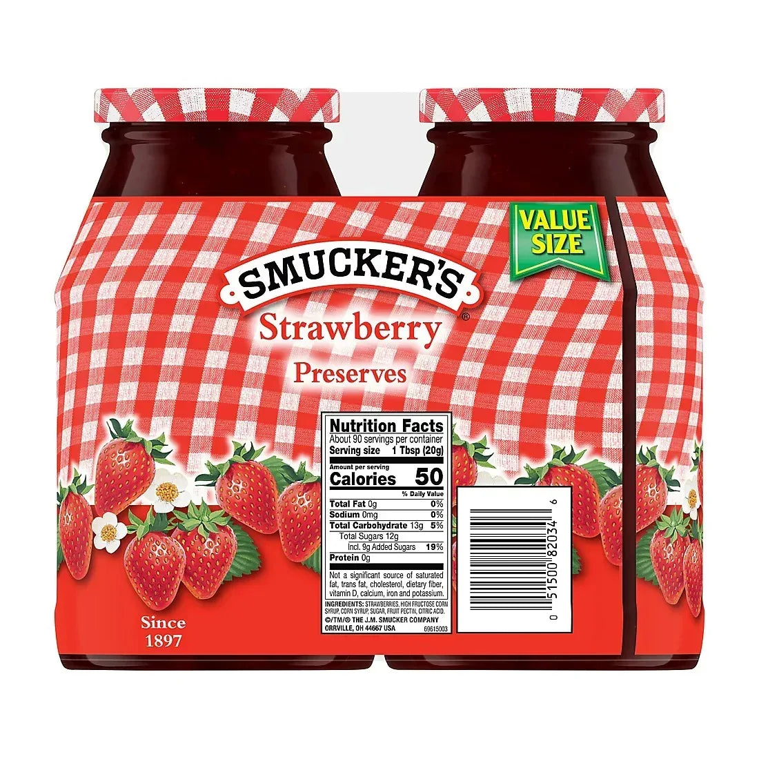Smucker's Strawberry Preserves, 2 pk./32 oz.