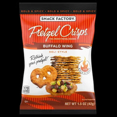 Snack Factory Pretzel Crisps, Variety Pack, 1.5 oz, 24-count - USA MEGA SHOP