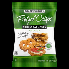 Snack Factory Pretzel Crisps, Variety Pack, 1.5 oz, 24-count - USA MEGA SHOP