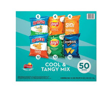 Cool & Tangy snack mix variety pack with 50 bags and multi-chip package