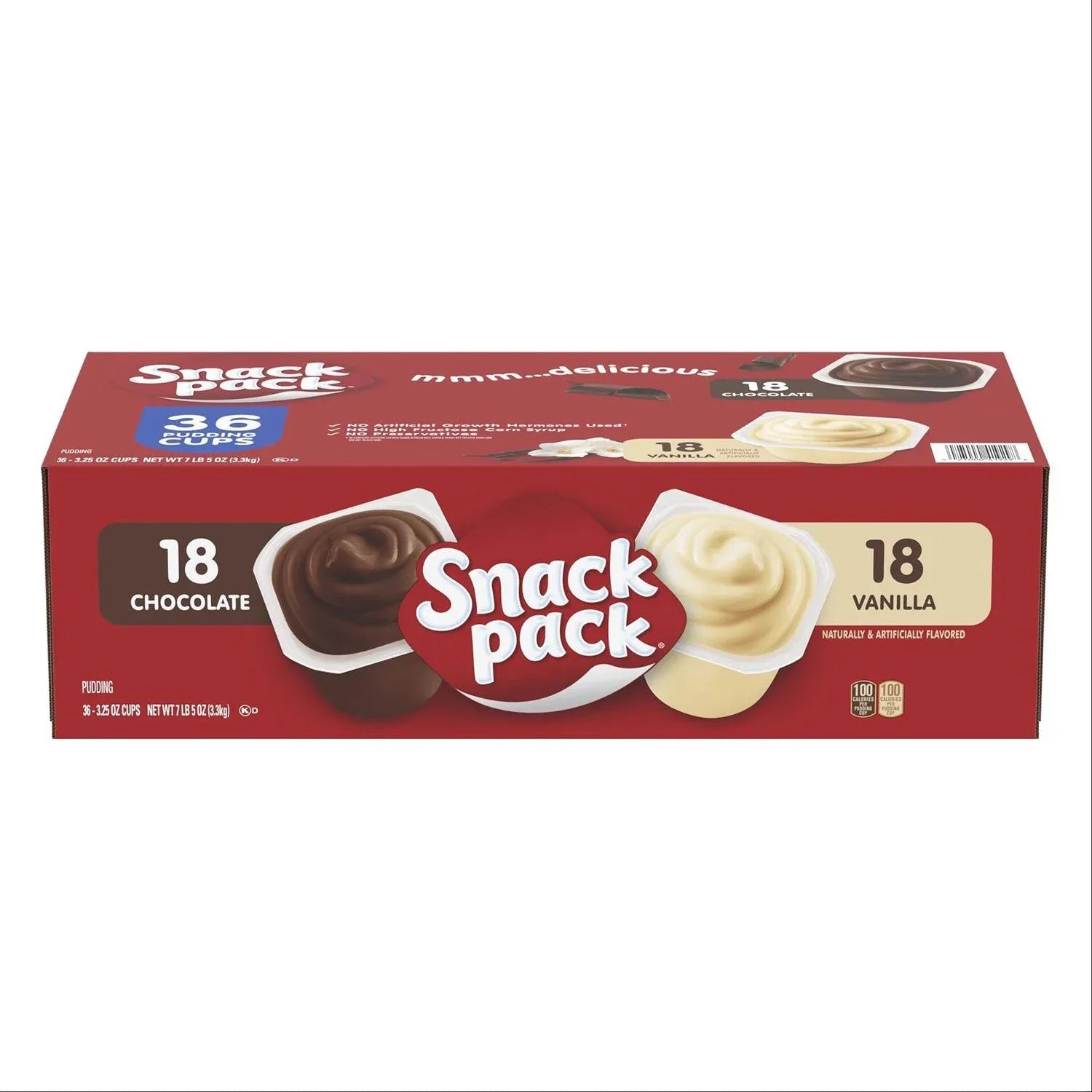 Snack Pack Pudding Variety Pack, 3.25 oz., 36 pk. - USA MEGA SHOP