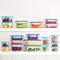 Snapware 38-piece Plastic Food Storage Set - USA MEGA SHOP