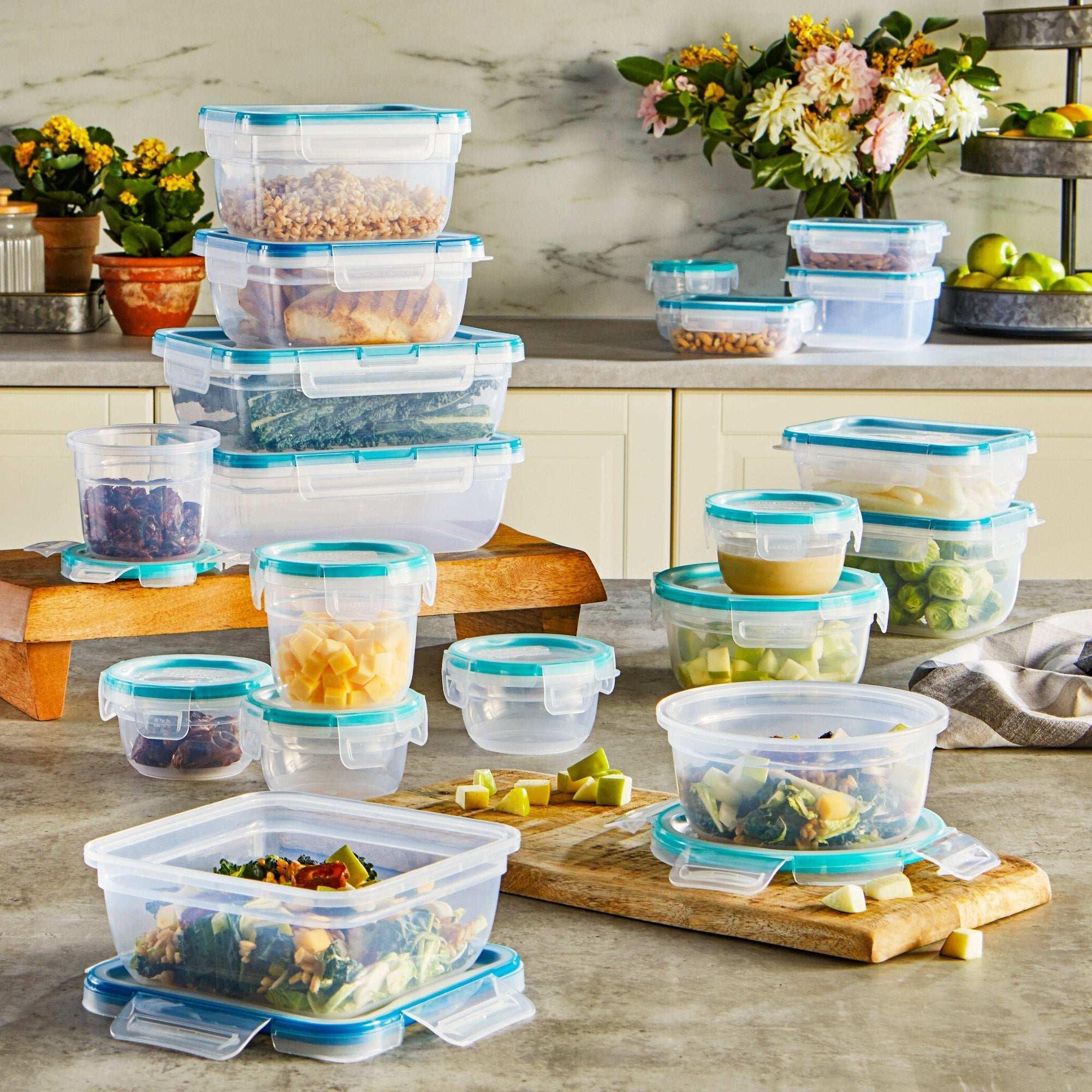 Snapware 38-piece Plastic Food Storage Set - USA MEGA SHOP