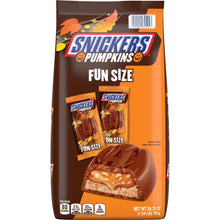 Snickers Pumpkins Fun Size Milk Chocolate Candy Bars, 43 pcs.