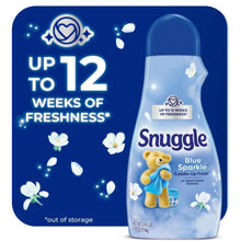 Snuggle Blue Sparkle scent booster bottle, up to 12 weeks freshness