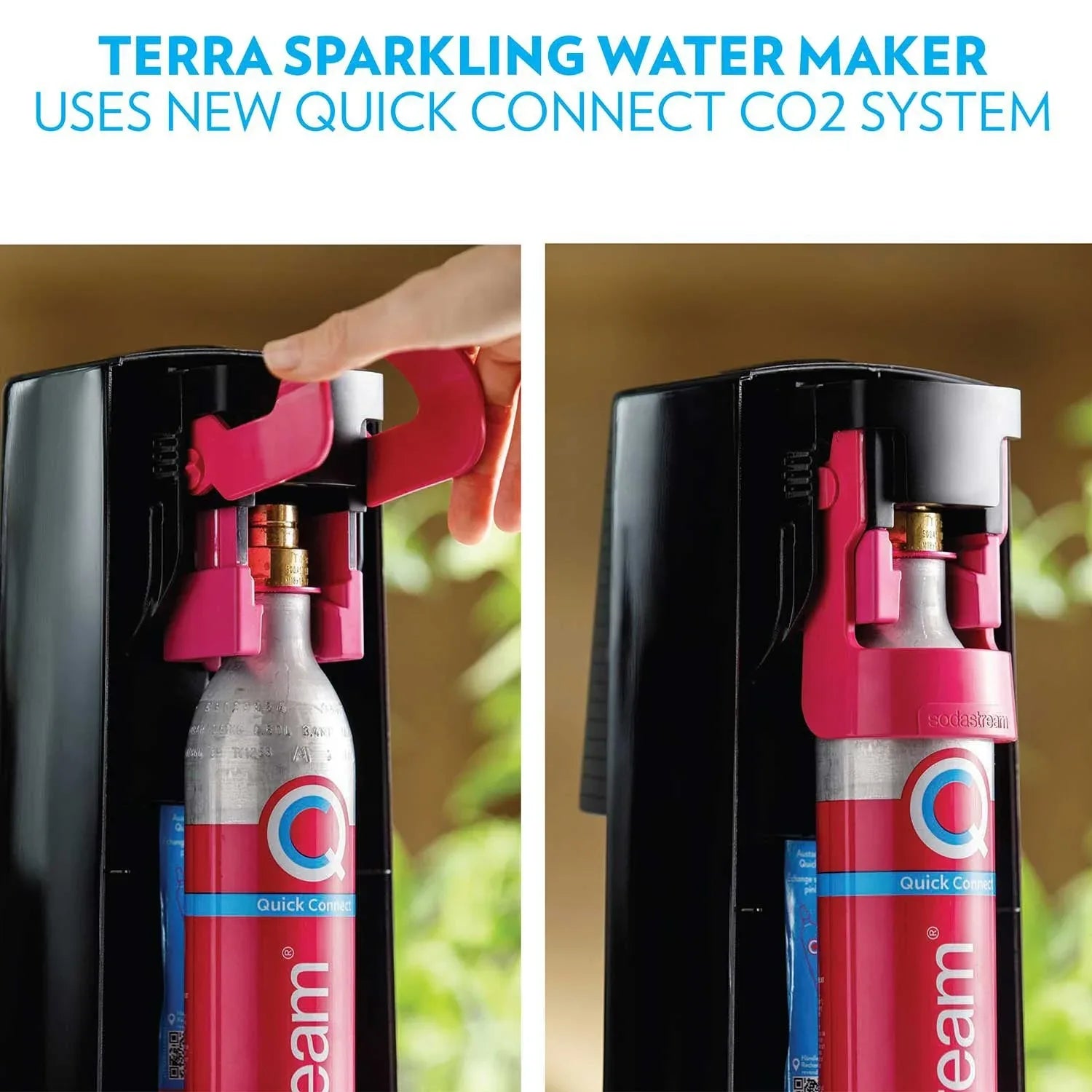 SodaStream Terra Starter Kit with Cherry Bubly Designed Bottle - USA MEGA SHOP