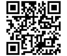 Black and white QR code