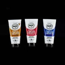 Razorless cream shave depilatory cream tubes, three pack