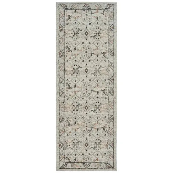 Solaris Runner Rug, Ayana Ivory, 2â€™2â€ x 6â€™ - USA MEGA SHOP