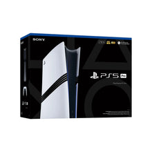 PlayStation 5 Pro retail box, showing console artwork and PlayStation Pro branding