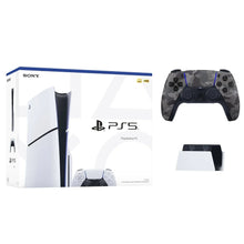 PlayStation 5 Slim disc console and camo DualSense controller bundle