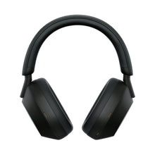 Sony over-ear noise-cancelling headphones in black, dual earcups and headband