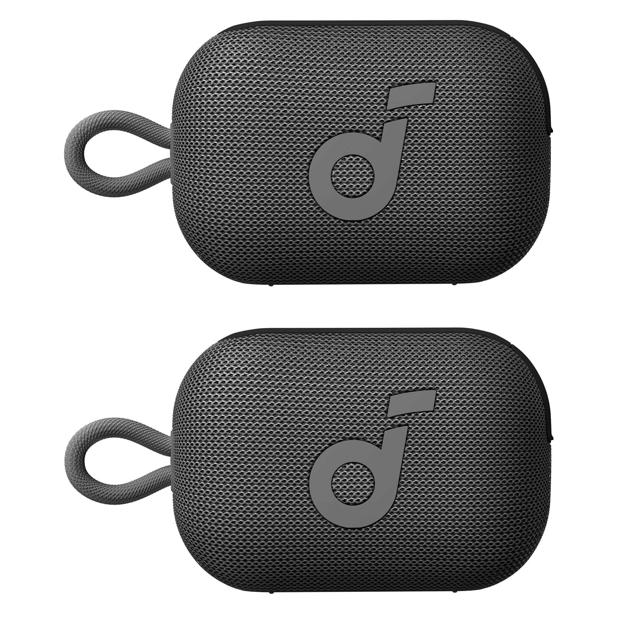 Soundcore Select 4 Go Bluetooth Speaker by Anker, 2-pack Bundle