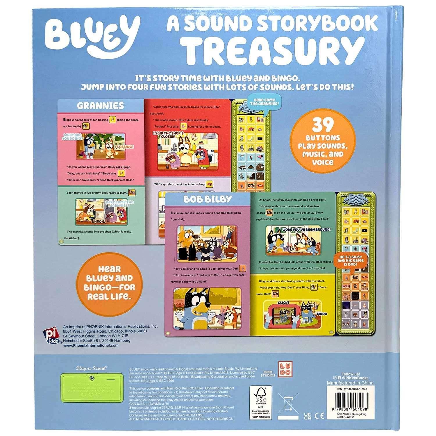 Soundy Stories with Bluey, Sound Book - USA MEGA SHOP