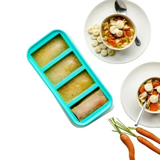 Souper Cubes Silicone Freezer Storage Tray, 5 Pack