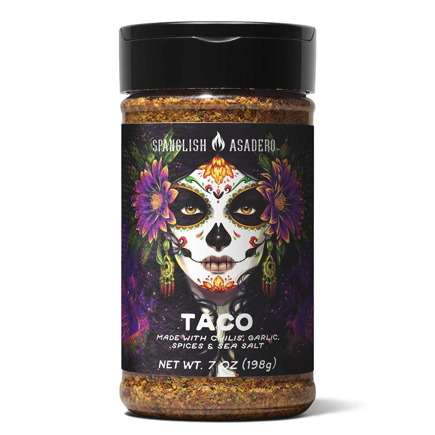 Spanglish Asadero Taco Seasoning, 7 oz. - USA MEGA SHOP