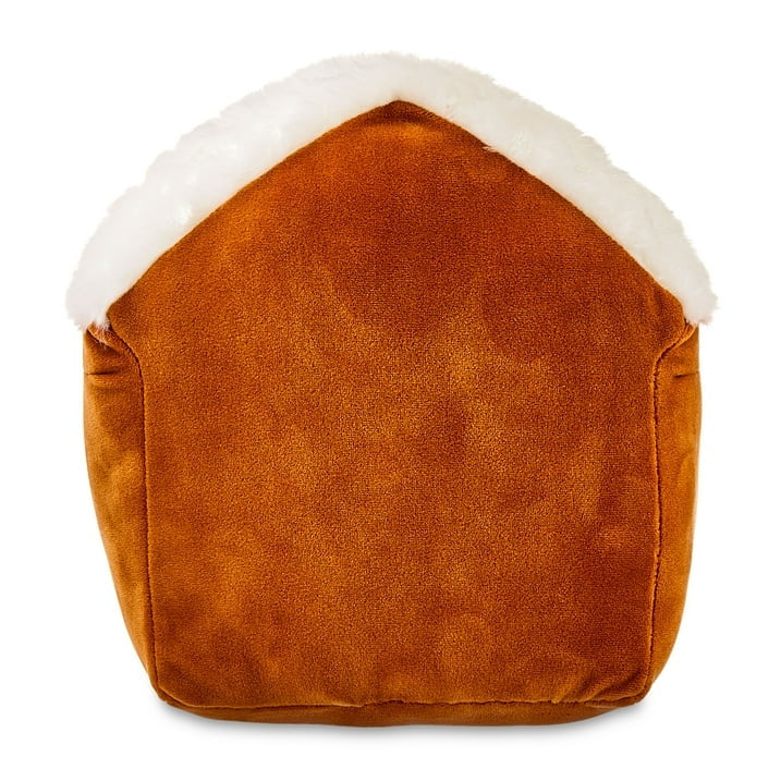 Spark.Create.Imagine. Holiday Plush Gingerbread House Baby Toy, Brown, Infant