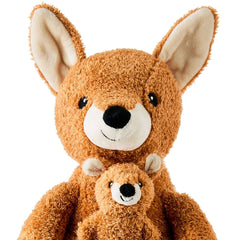 Spark Create Imagine Kangaroo Plush Toy Brown, 14inch