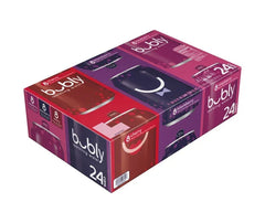 Bubly Sparkling Water, Variety Pack, 12 fl oz (24-pk)