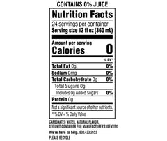 Bubly Sparkling Water, Variety Pack, 12 fl oz (24-pk)