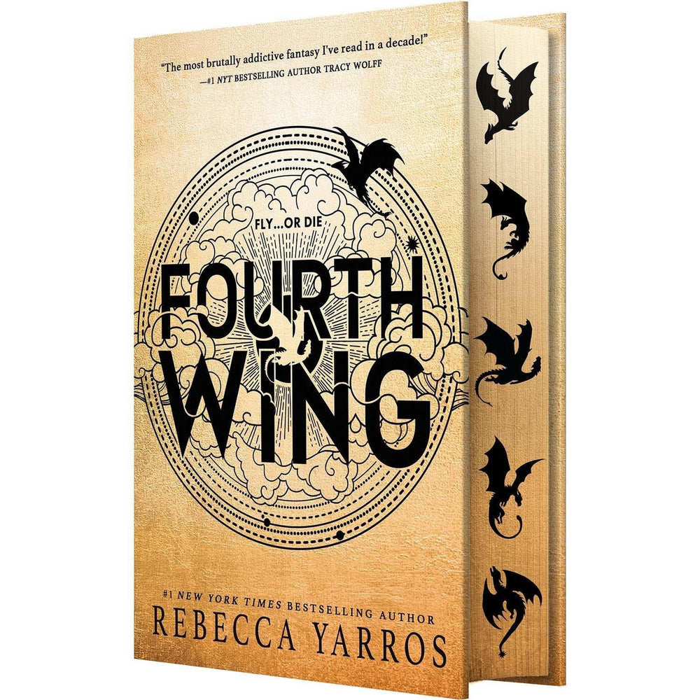 Special Edition - Fourth Wing by Rebecca Yarros - Book 1 of 3, Hardcover - USA MEGA SHOP