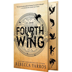 Special Edition - Fourth Wing by Rebecca Yarros - Book 1 of 3, Hardcover - USA MEGA SHOP