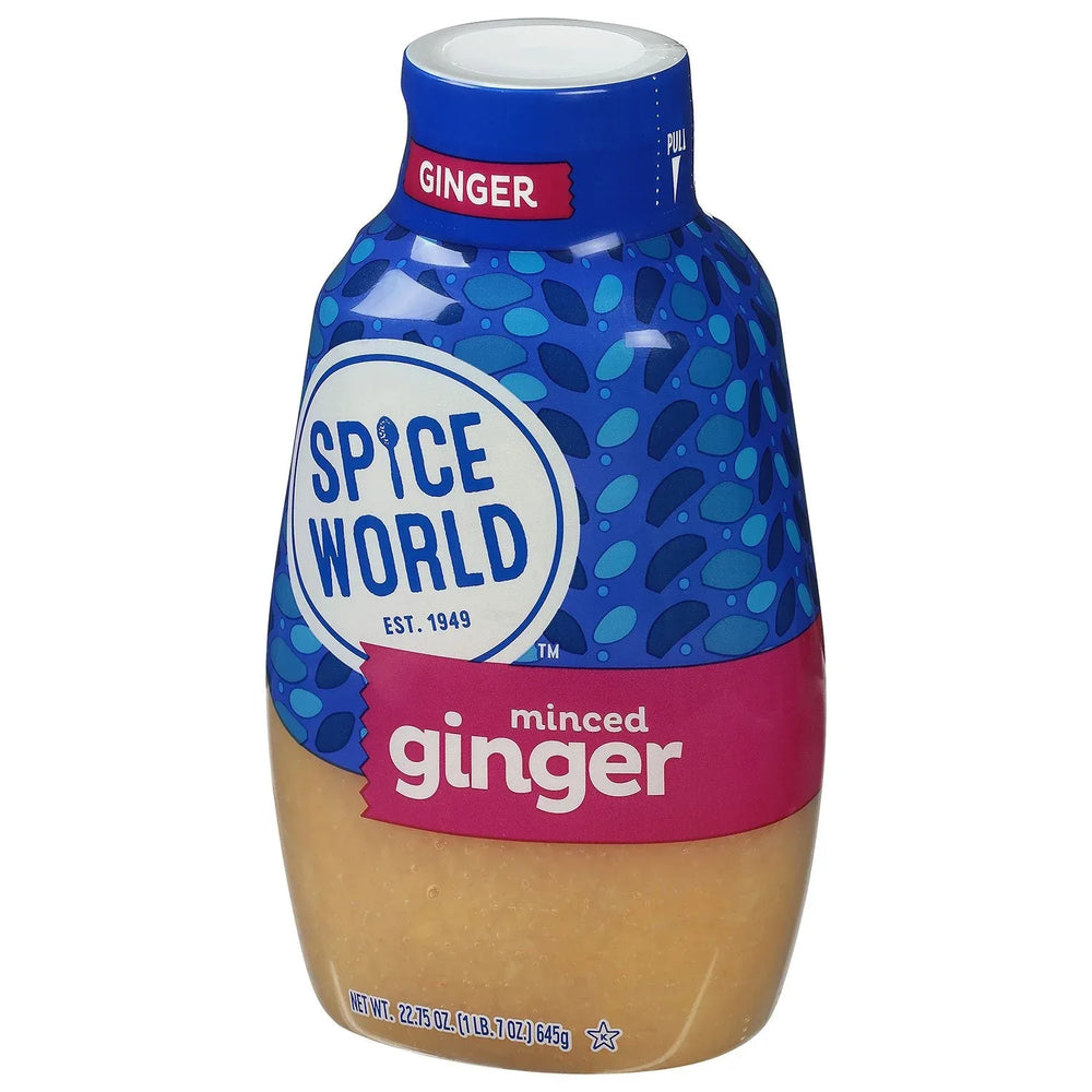 Spice World Squeeze Minced Ginger Seasoning 22.75 oz. - USA MEGA SHOP