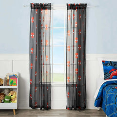Bluey Dream Sheer Kids Drape, 38" x 84", White, BBC Studios