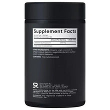 L-Theanine supplement bottle with Supplement Facts label panel