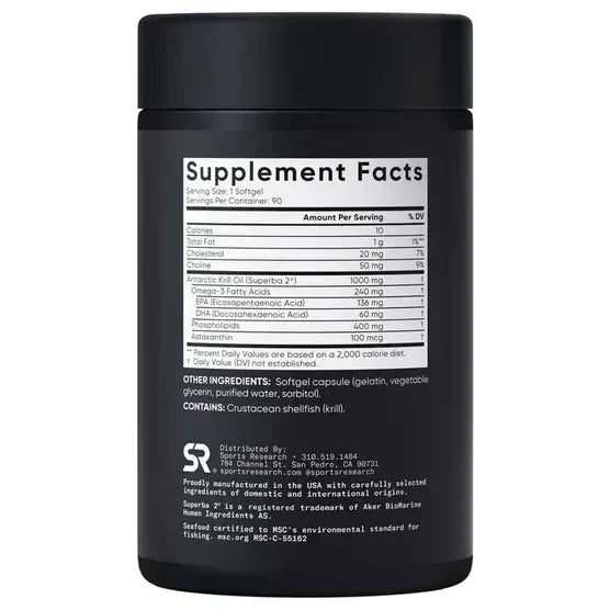 Sports Research Magtein Magnesium L-Threonate, 2000 mg, 135 Veggie Capsules