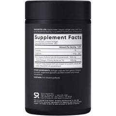 Sports Research Triple Strength Omega-3 Fish Oil, 120 Softgels