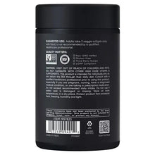 Vitamin B complex supplement bottle back label with usage instructions and quality marks