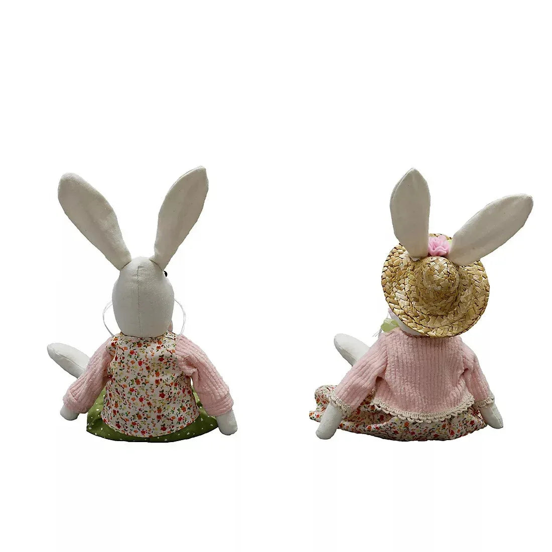 Spring Fabric Bunnies 2 pk. - USA MEGA SHOP