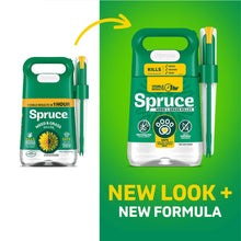 Weed and grass killer refill bottles and powered spray wand in green