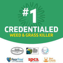 Spruce Weed & Grass Killer Kit, 1 Power Spray Starter Kit and 1 Refill, 64oz x 64oz