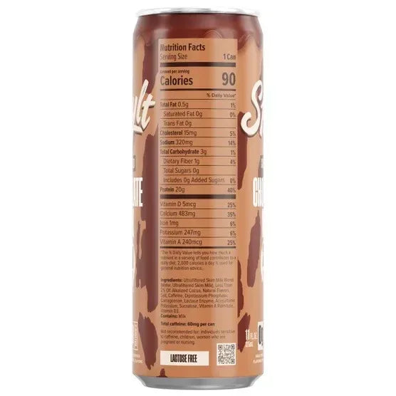 Spylt Caffeinated Protein Milk, Chocolate, 11 fl oz, 15-count