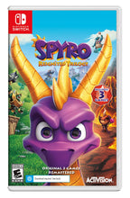 Nintendo Switch game case with purple dragon face, gold horns, Activision logo