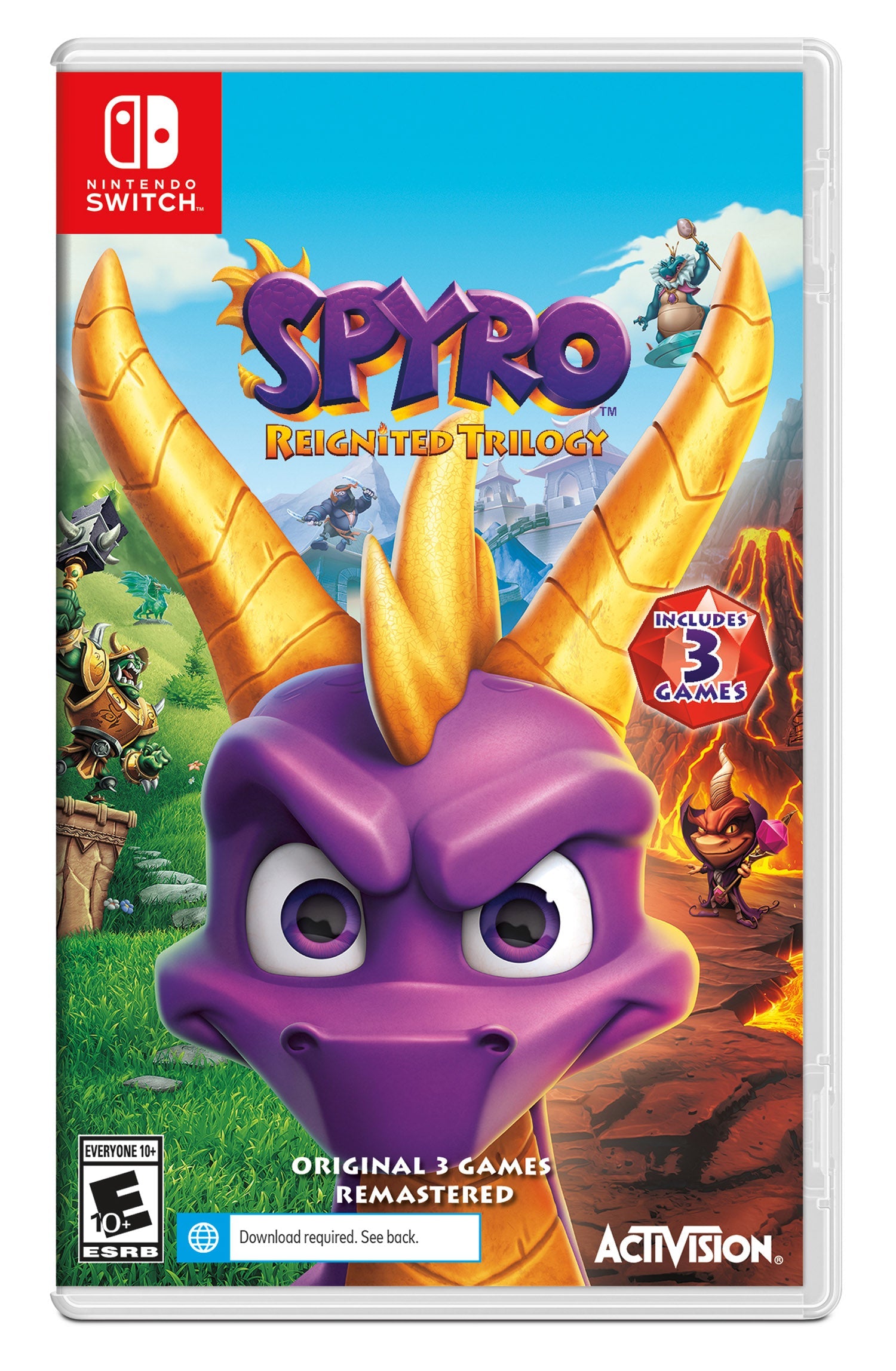 Spyro Reignited Trilogy, Activision, Nintendo Switch, 047875884052