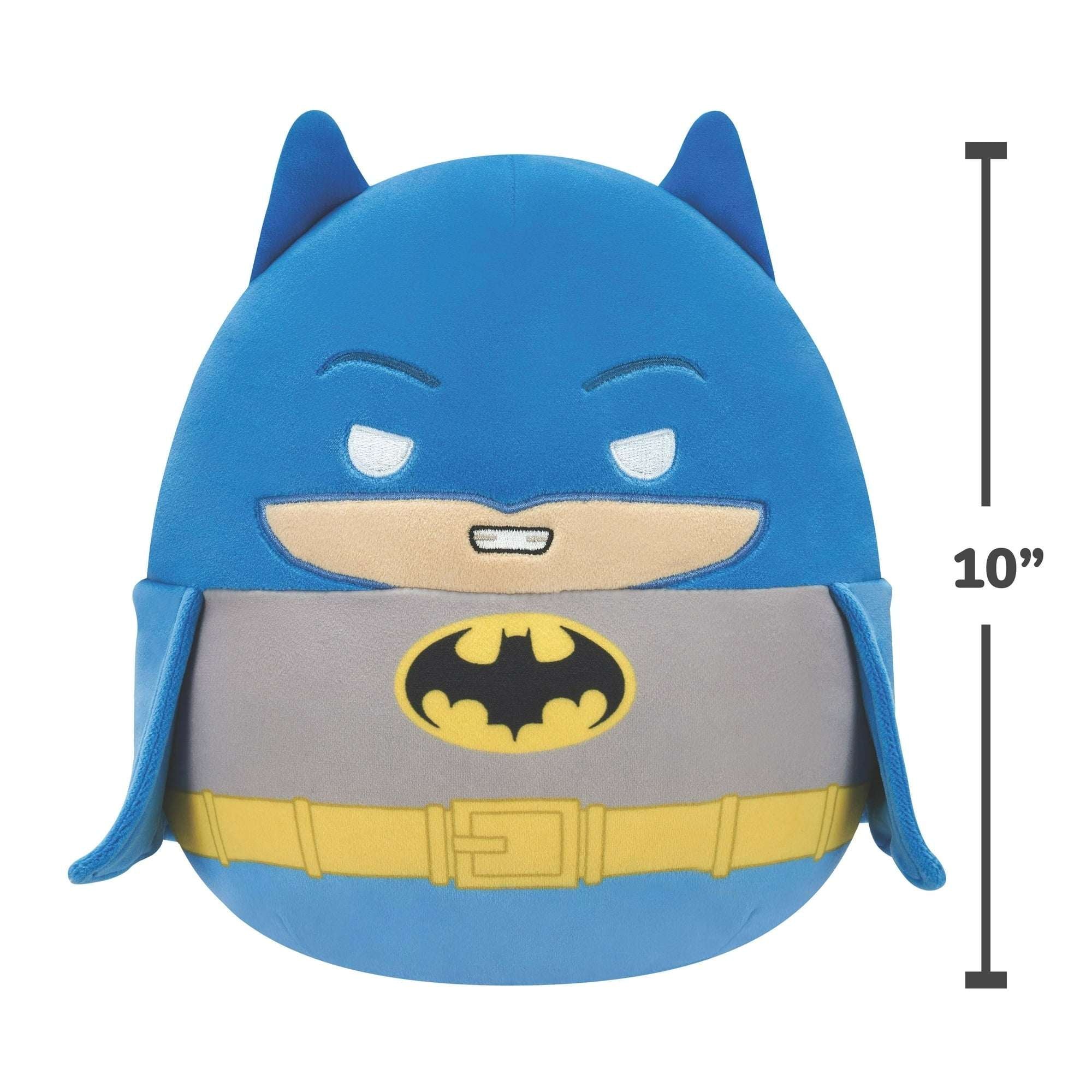 Squishmallows Original 10 inch DC Comics Batman  - Child's Ultra Soft Stuffed Plush Toy